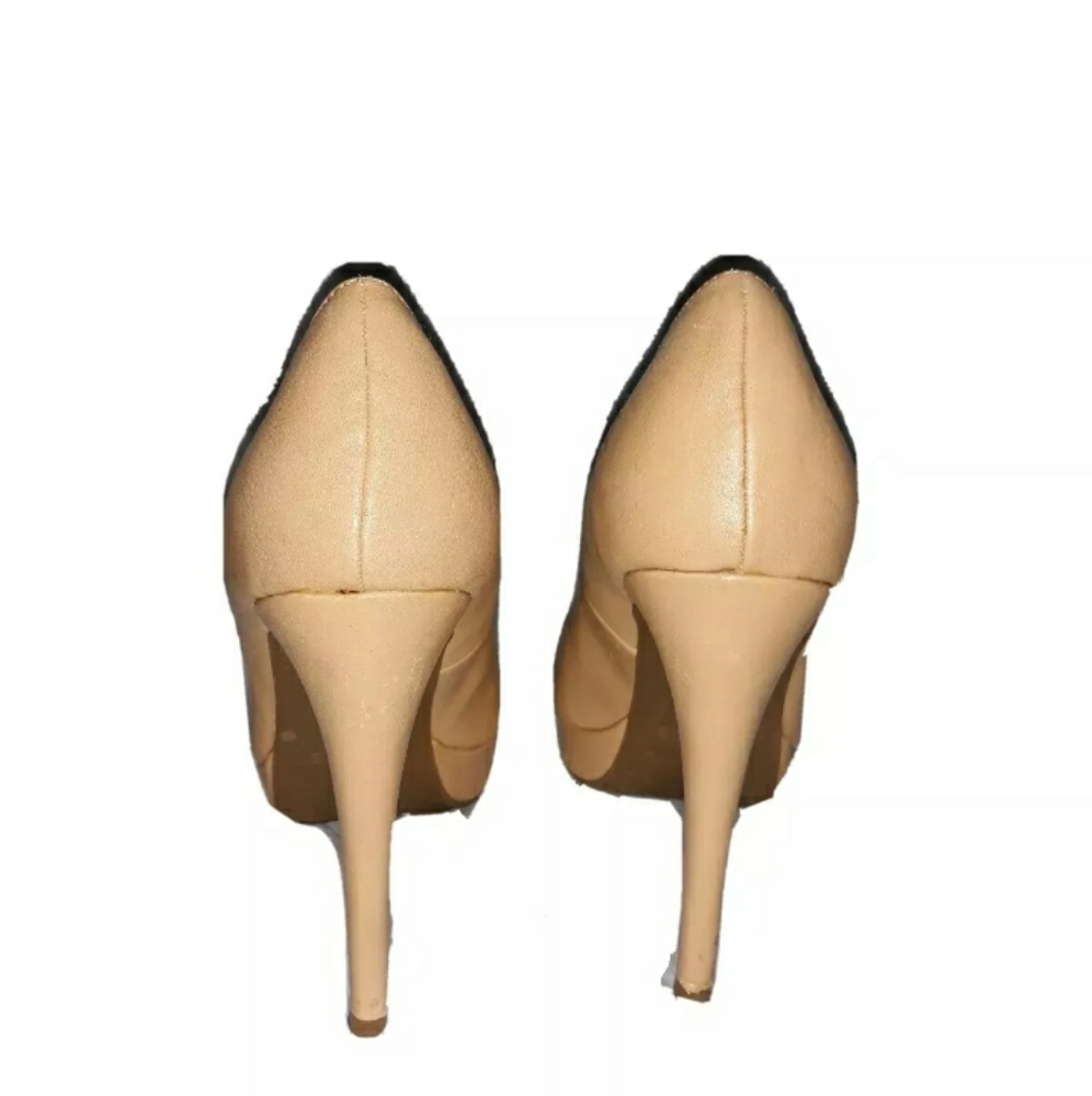 Bakers Nude Sionie Platform Heels Sz 7M - Picture 5 of 8